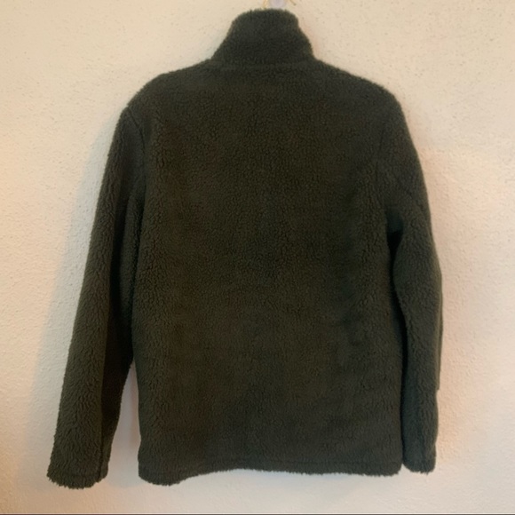 NWT PENDELTON River Rock Sherpa Fleece Teddy Faux Shearling Men’s Jacket | Small - Picture 6 of 9